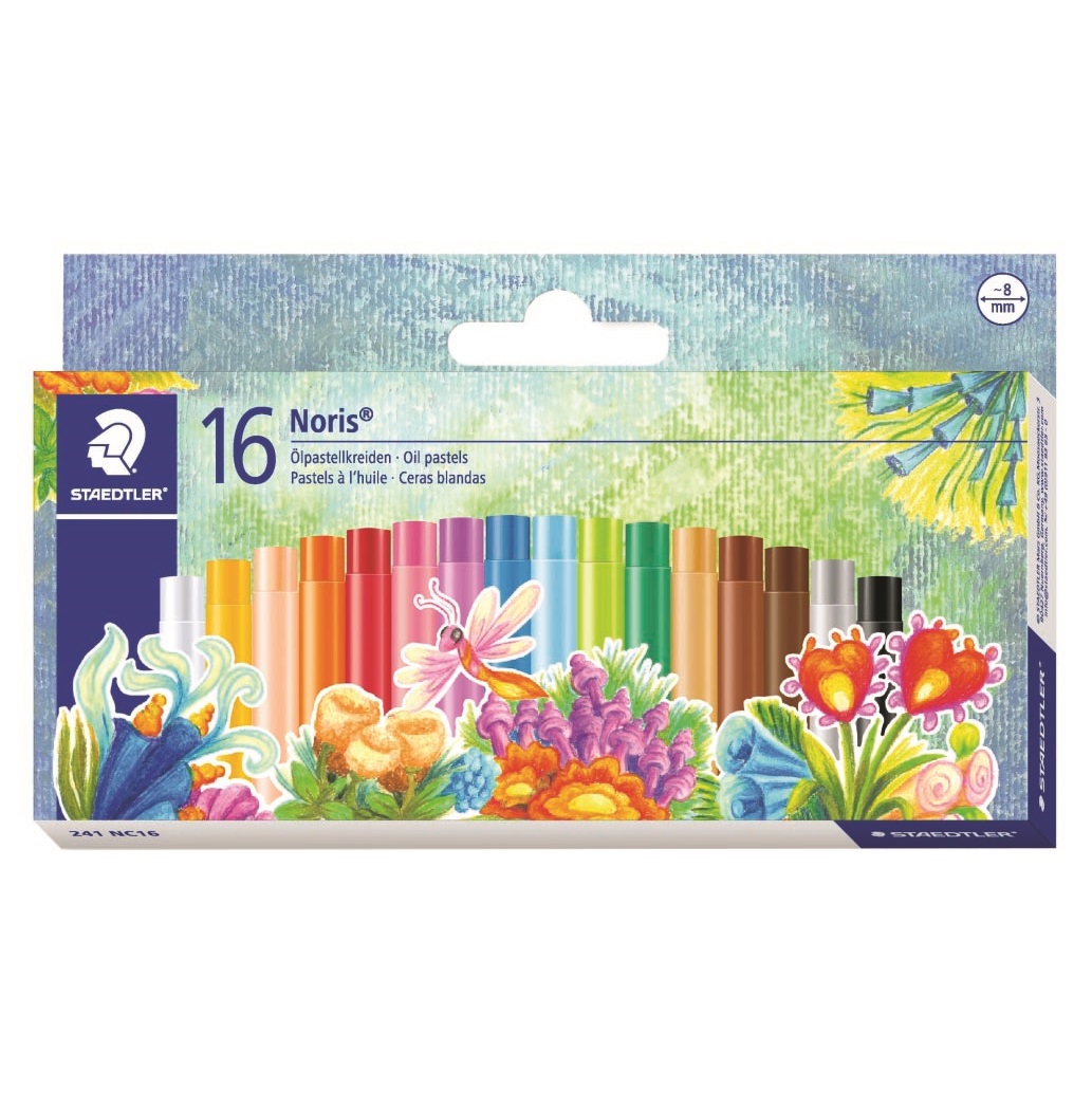 Staedtler Noris Club Oil Pastels – 16 Pack