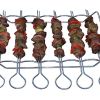 LK’s Kebab Grill Set of 6 Skewers – Chrome LK’s Kebab Grill Set of 6 Skewers – Chrome