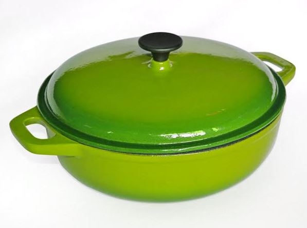 LK’s Round Casserol 4L Green