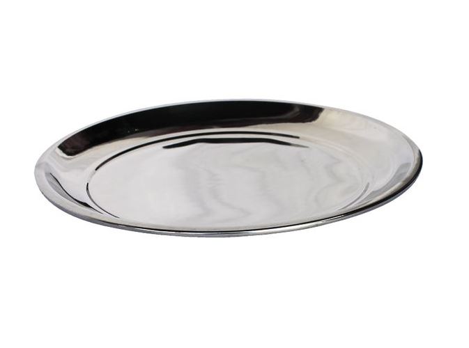 LK’s – Dinner Plate Stainless Steel – 430ml