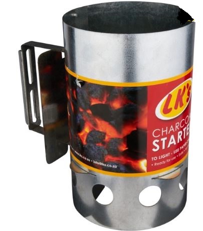 LK’s – Charcoal Starter Galvanised