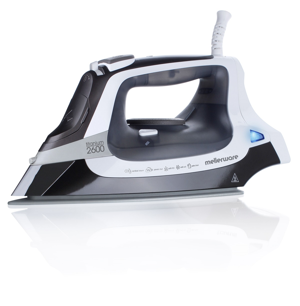 Mellerware – 2600W Titanium Full Feature Iron