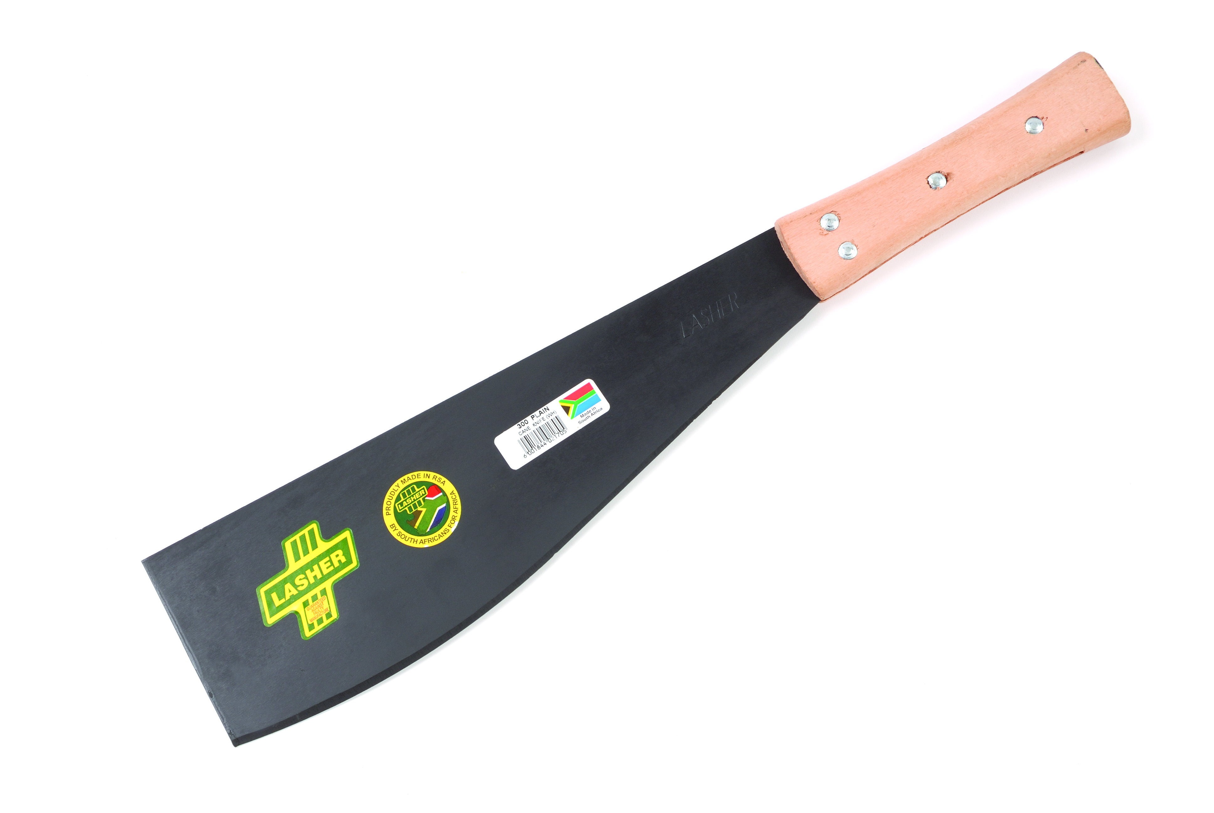 Lasher – 300 Short Plain Wood Handle Cane Knife