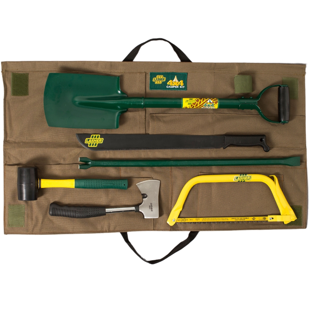 Lasher Tools – 4X4 Camping Kit