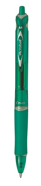 Pilot Acroball Medium Nib Ballpoint Pen – Green