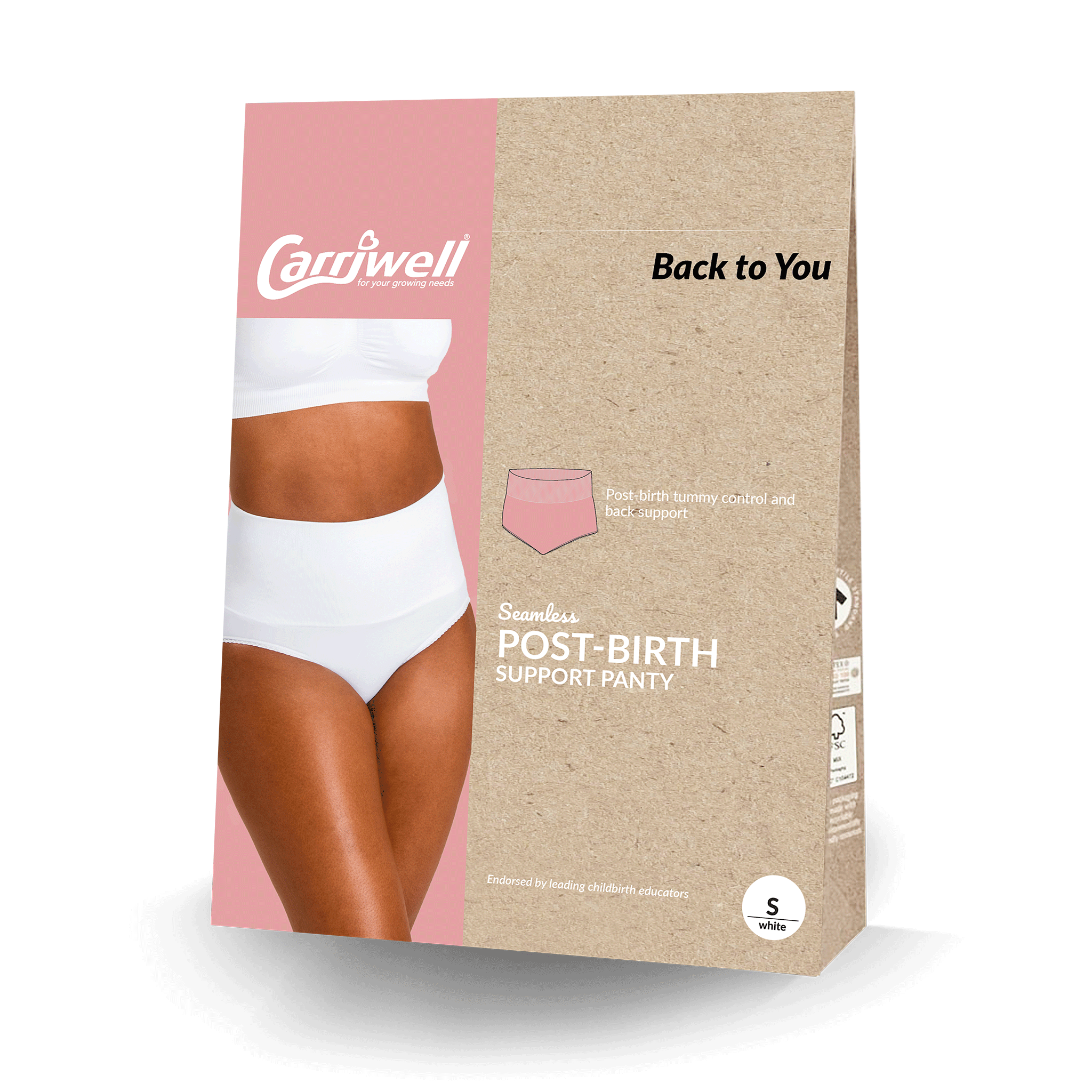 Carriwell – Post Birth Support Panties – White – M