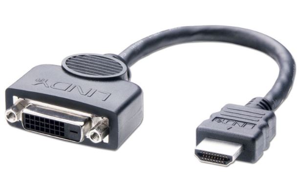 Lindy HDMI Male to DVID Female Adapter
