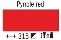 Amsterdam Acrylic Colour 120ml Tube – Pyrrole Red (315)