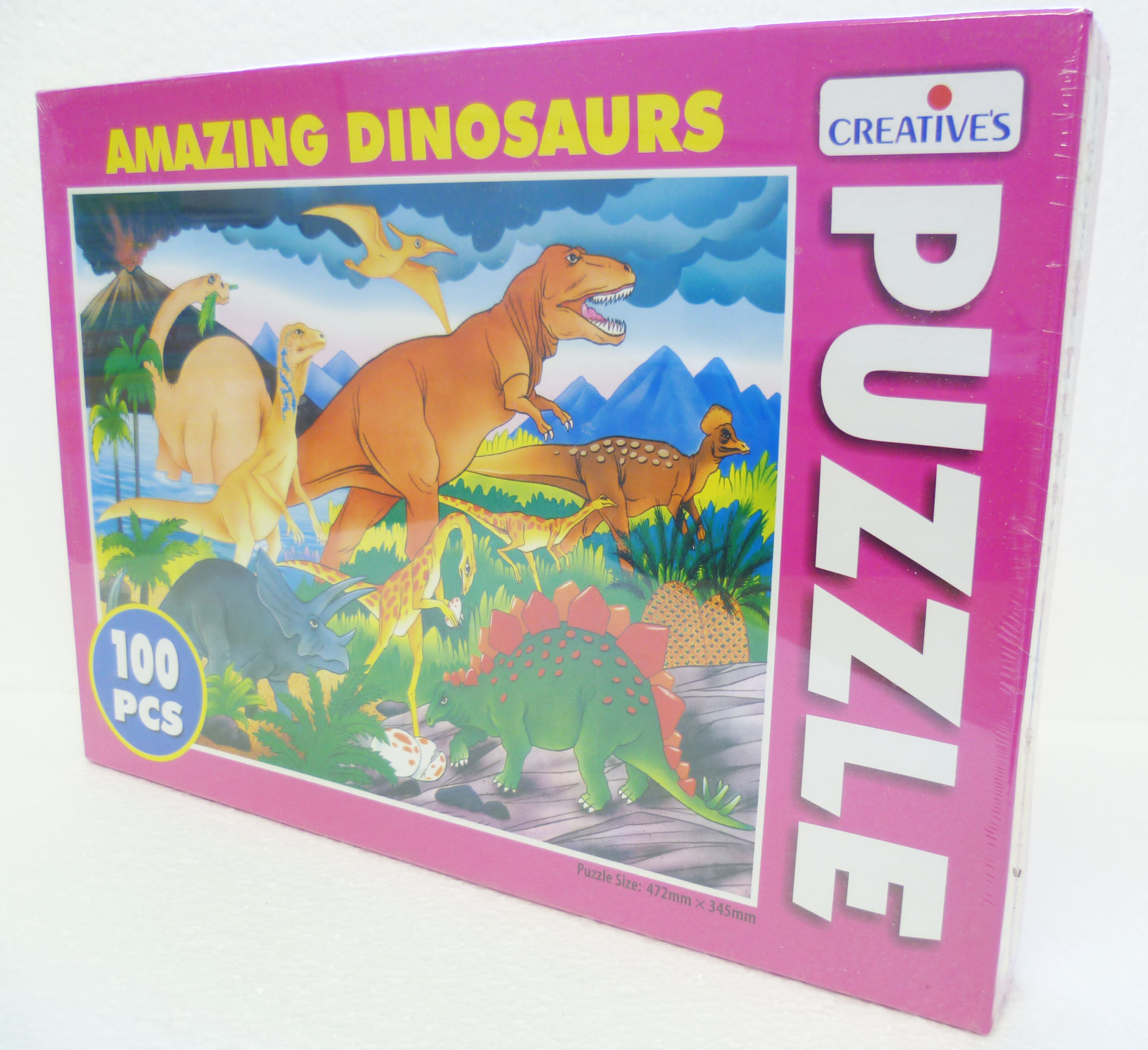 Creatives Dinosaur 100Pce Puzzle (0724)