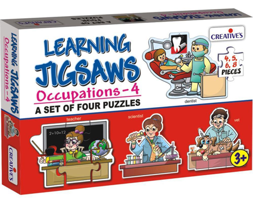 Creatives Toys Learning Jigsaws- Occupations 4
