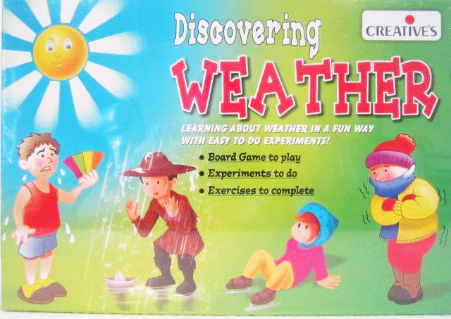 Creatives – Discovering Weather (includes Board Game, Experiments, and Exercises to complete)