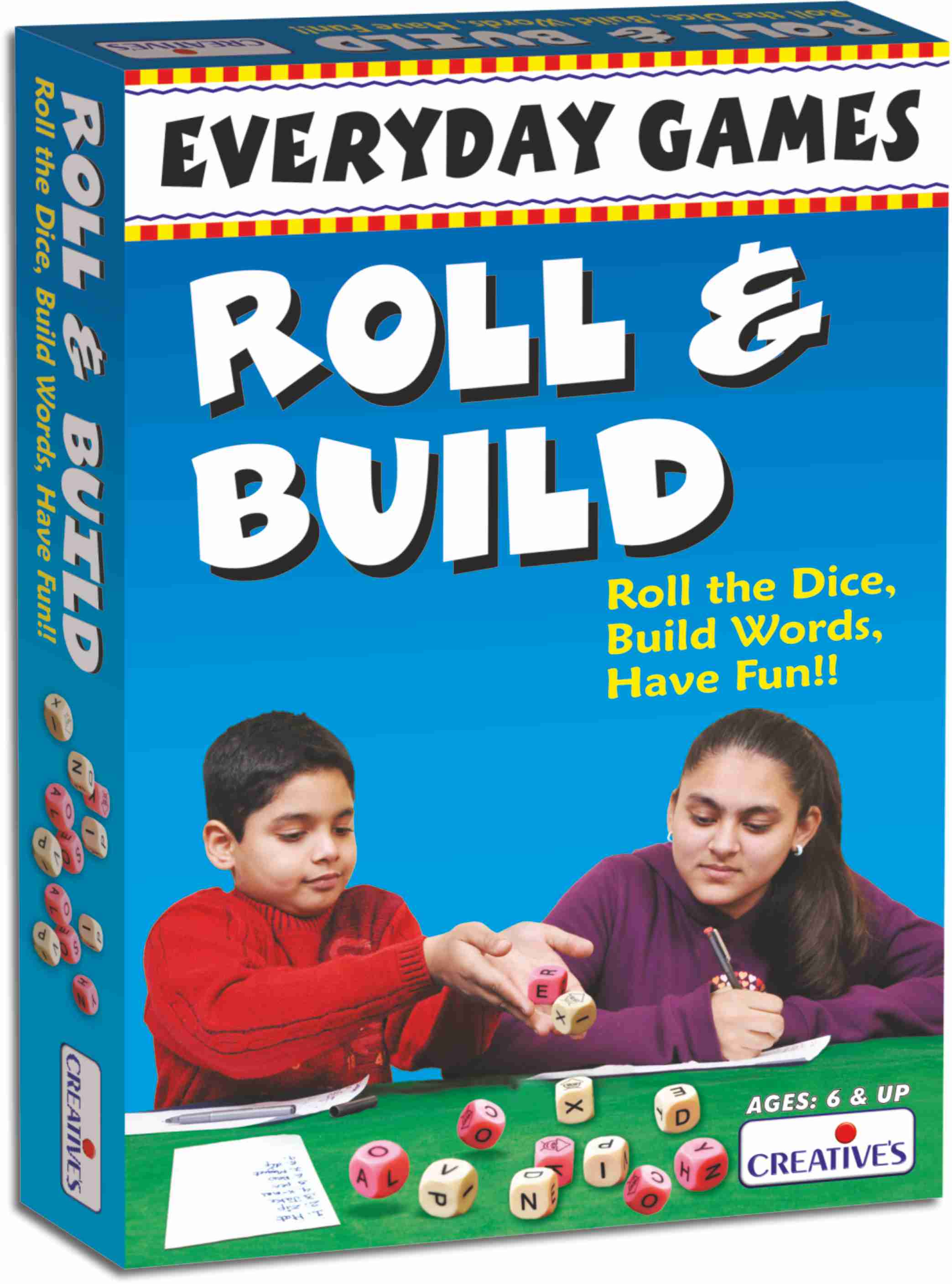 Creatives Toys Everyday Games – Roll and Build