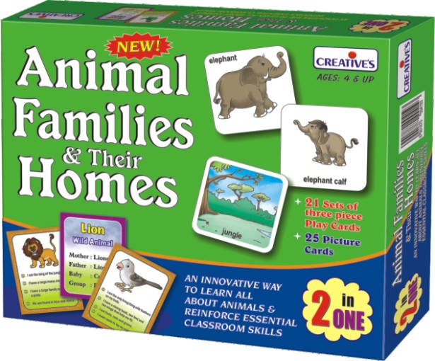 Creatives Animals Families & their Homes (0620)