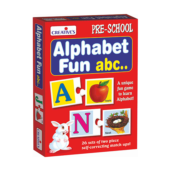 Creatives Alphabet Fun – Matching Alphabets and Pictures Game