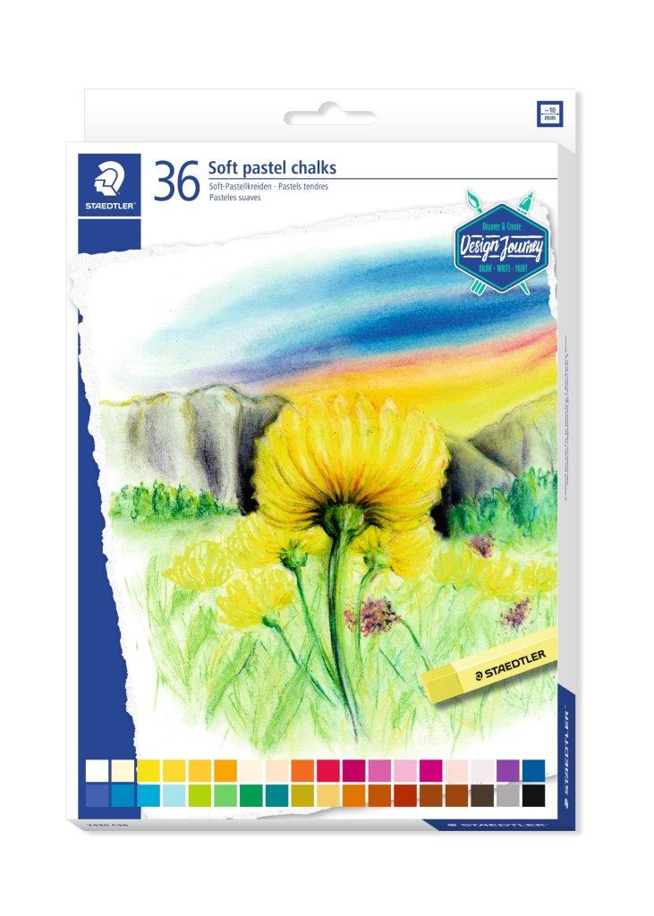 Staedtler Soft pastel chalk 36pcs – Assorted