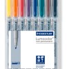 Staedtler Lumocolor Broad Non-Permanent Marker – Assorted – 8 Pack Staedtler Lumocolor Broad Non-Permanent Marker – Assorted – 8 Pack