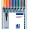 Staedtler Lumocolor 8 Permanent Superfine Markers Staedtler Lumocolor 8 Permanent Superfine Markers