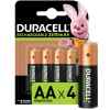 Duracell Rechargeable AA 2500mAh batteries – 4 Pack Duracell Rechargeable AA 2500mAh batteries – 4 Pack