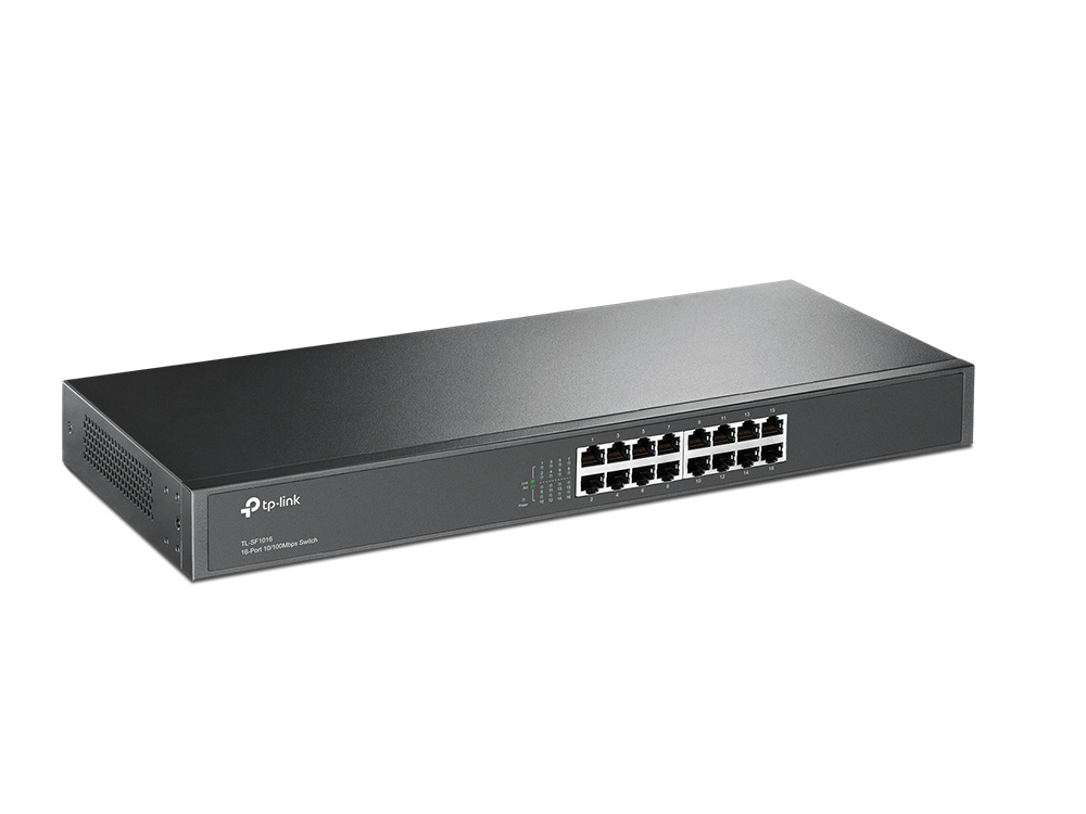 TP-LINK 16-Port 10/100 Rackmount Switch