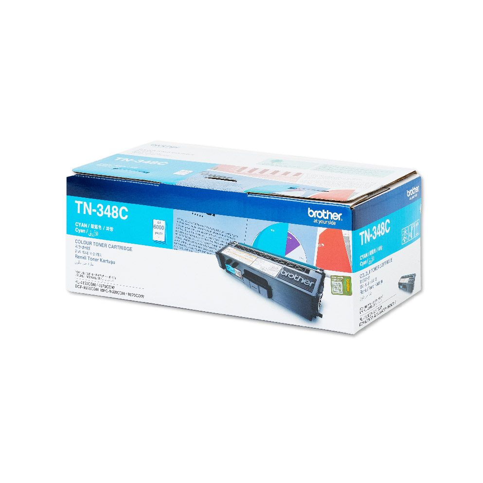 Brother TN-348C Cyan Laser Toner