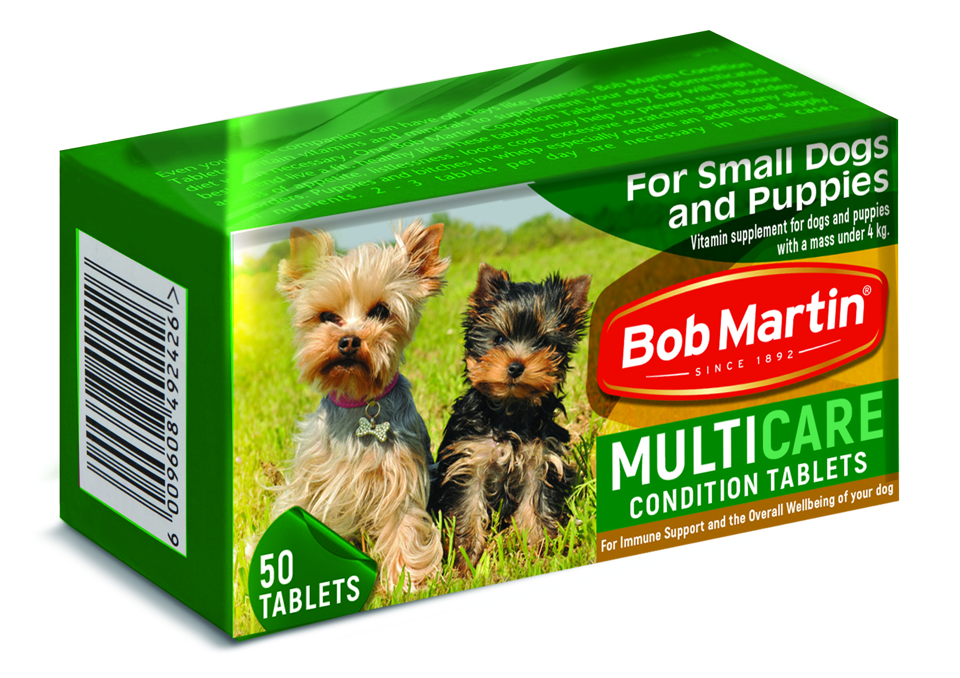 Bob Martin – Conditioning Tablets – Small Dogs – 50’s