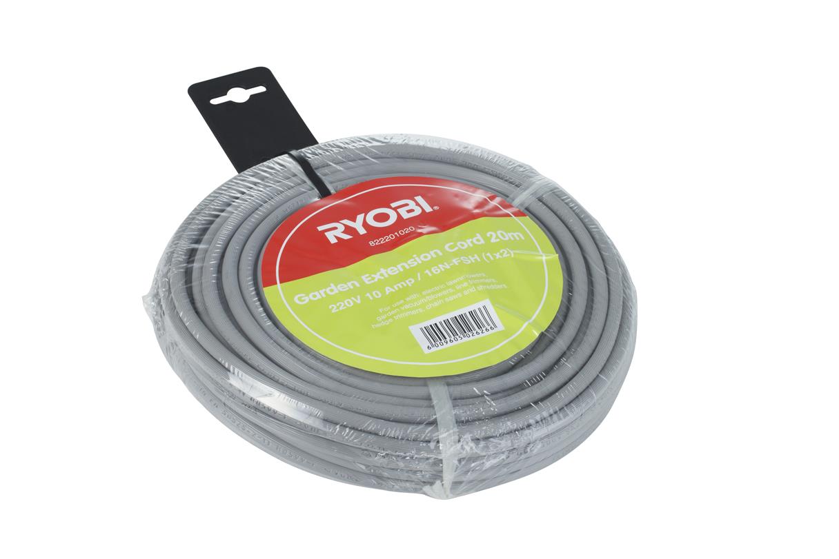 Ryobi – Extension Cords 220V 10Amp – 20M