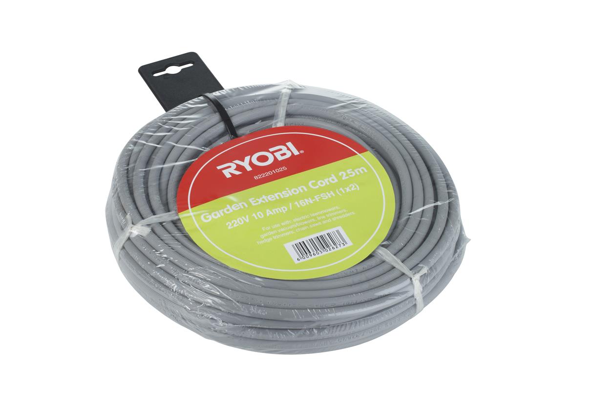 Ryobi – Extension Cords 220V 10Amp – 25M