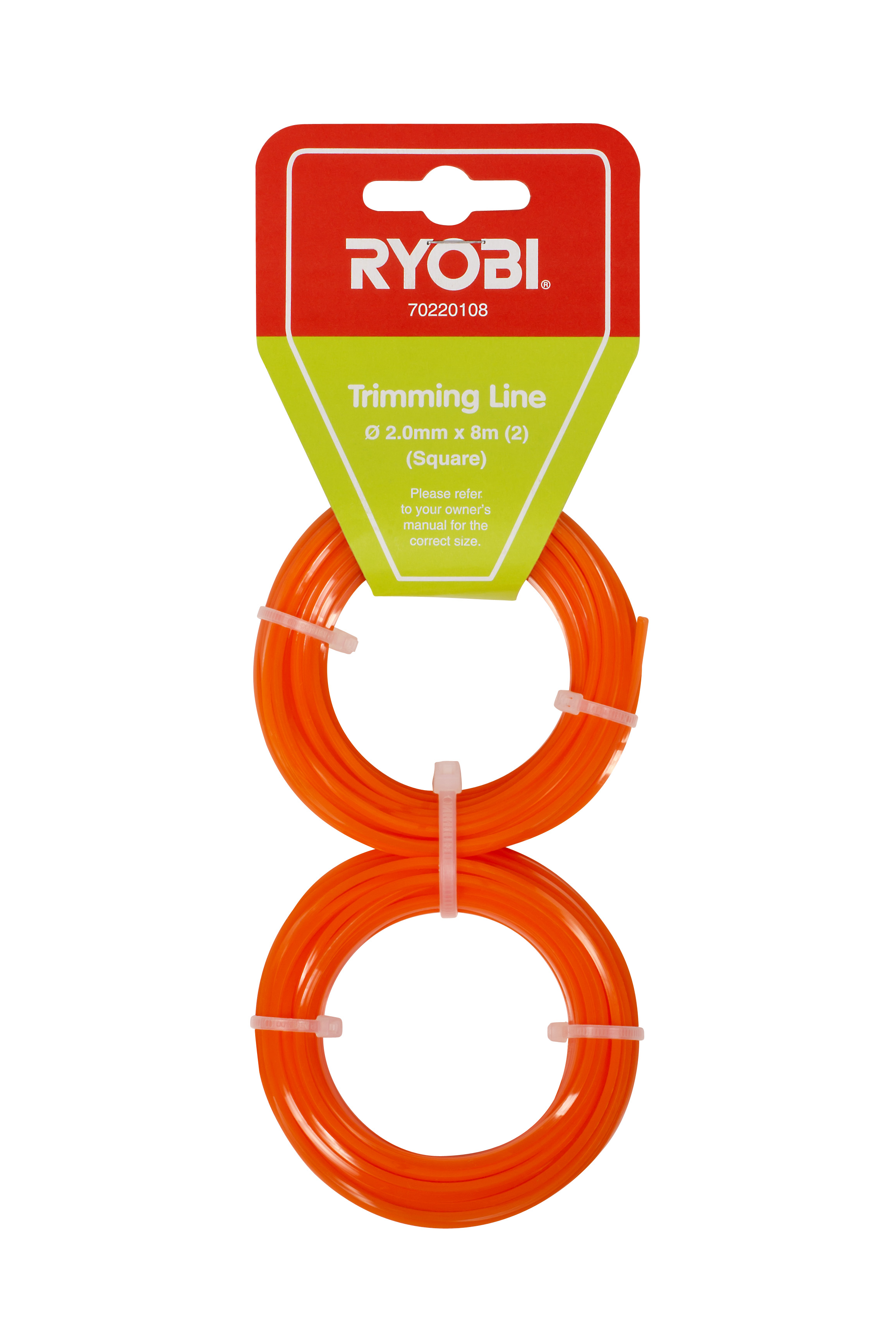 Ryobi – Trimming Line Square 2.0mm x 8m