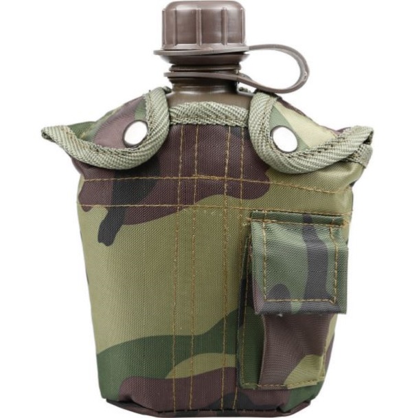 OZtrail – 1Qt Army Aluminium Canteen – Camo