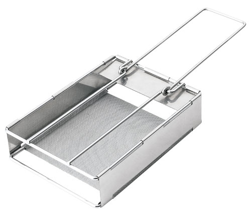 OZtrail – Jumbo Stainless Steel Folding Toaster