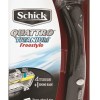 Schick Quattro Titanium Freestyle Male Razor Schick Quattro Titanium Freestyle Male Razor