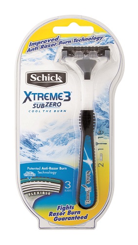 Schick Xtreme3 Sub Zero Male Razor