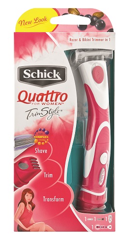 Schick Quattro For Women Trimstyle Razor