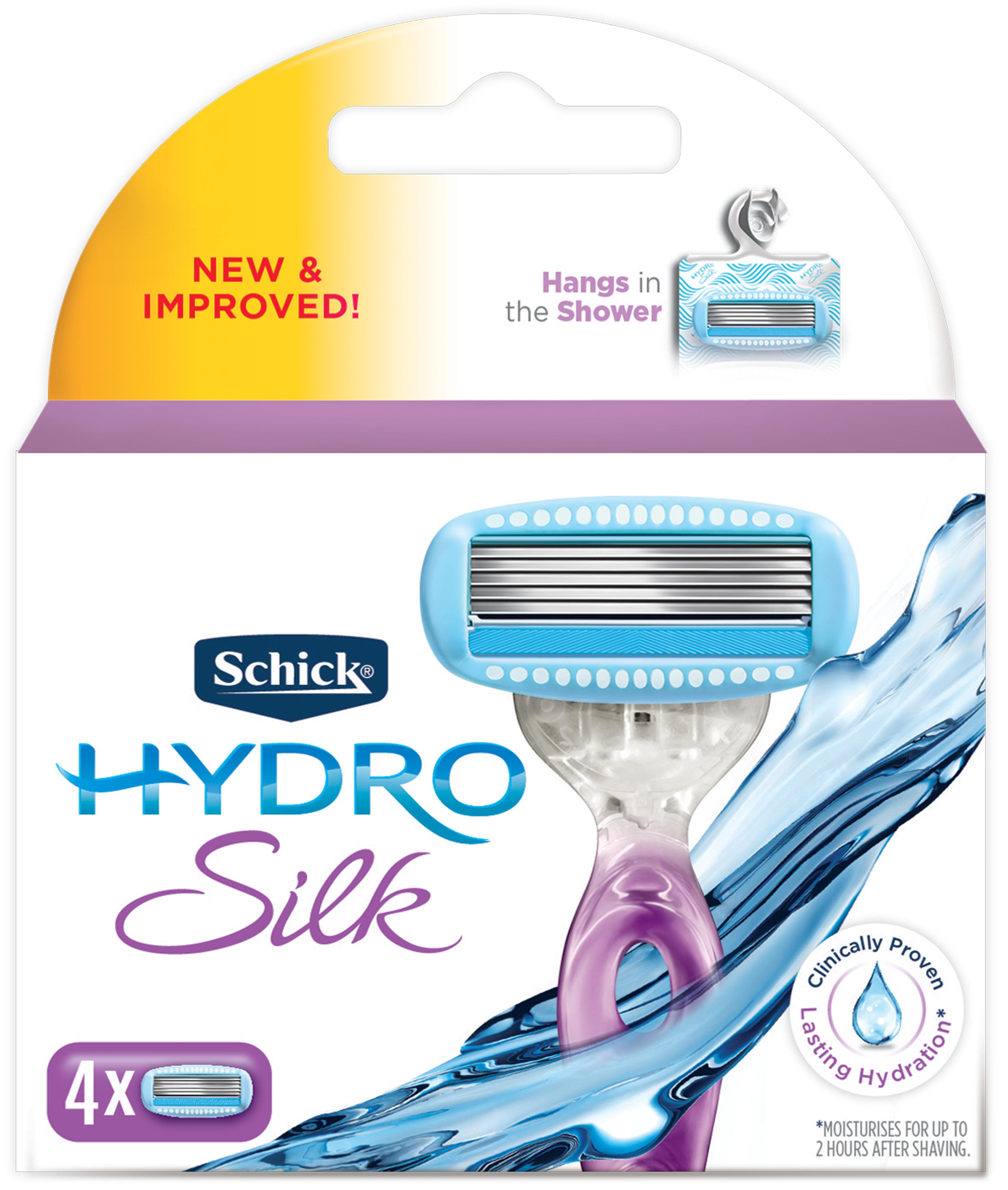 Schick Hydro Silk Female Blades 4’s