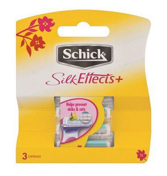 Schick Silk Effects Female Blades 3’s