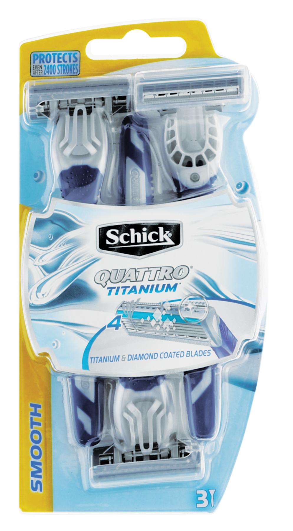 Schick Quattro Disposable Men – 3’s