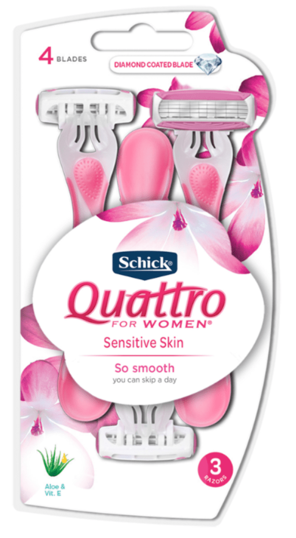 Schick Quattro Female Disposables 3’s