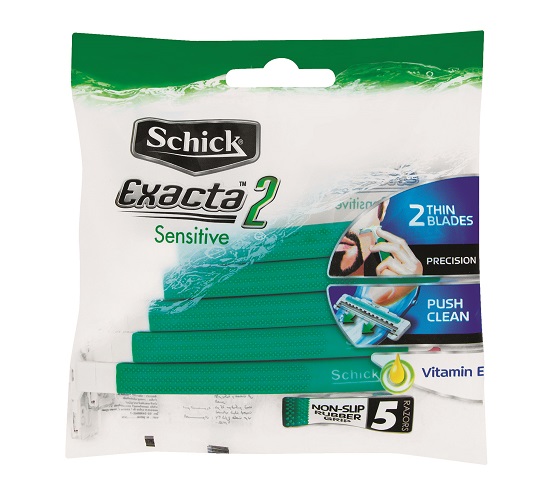 Schick Exacta 2 Sensitive Male Disposable 5’s