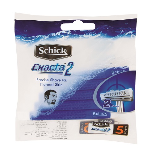 Schick ExtraII Regular Male Disposable 5’s