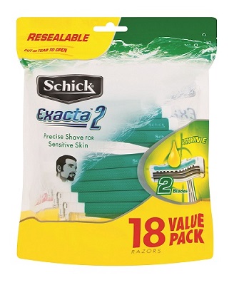 Schick Exacta 2 Sensitive – Pack of 18