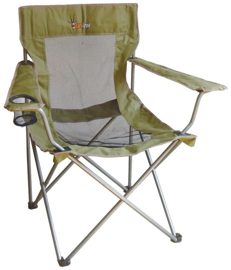AfriTrail Duiker Mesh Backed Folding Chair – Green