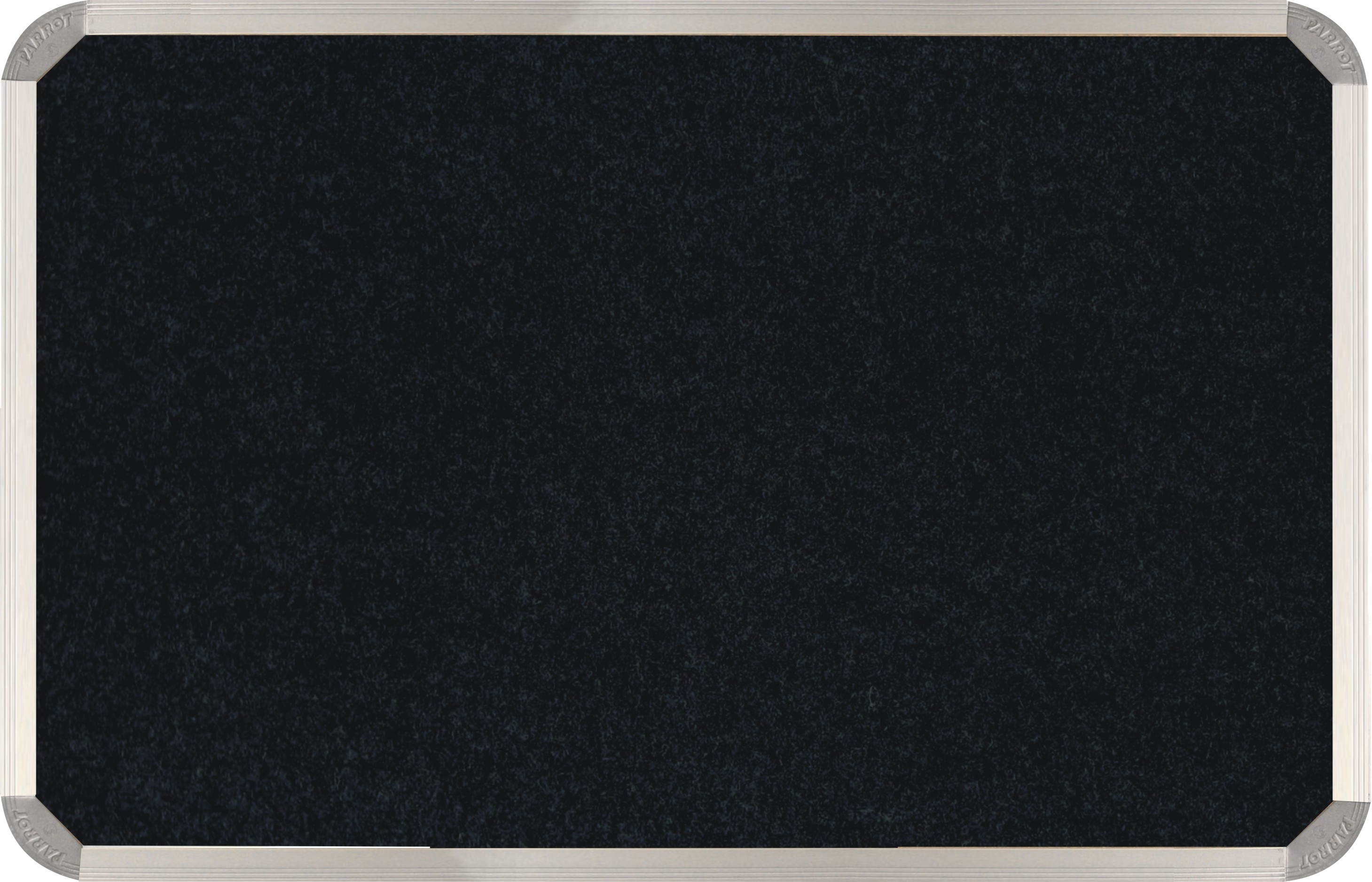 Parrot Notice Board – Info Board Aluminium Frame (900 x 600mm) – Black