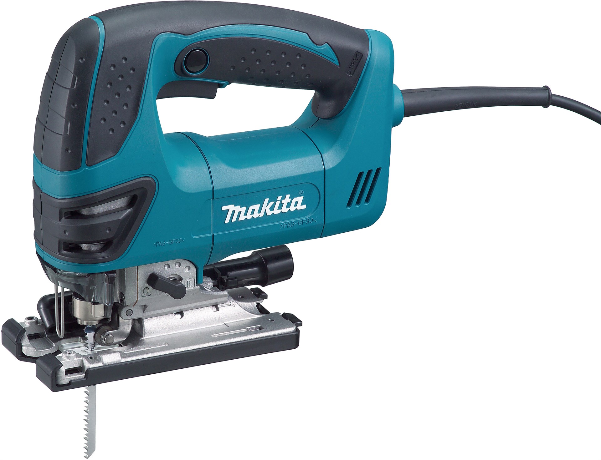 Makita – 4350FCT – 26mm Variable Speed With Toolless Blade System