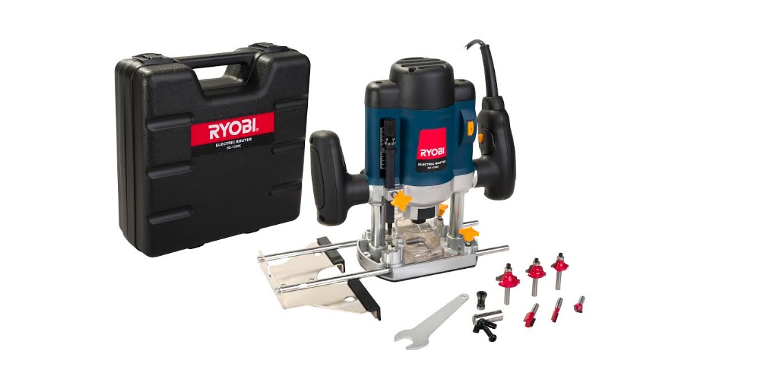 Ryobi – Router With Carry Case – 1200W