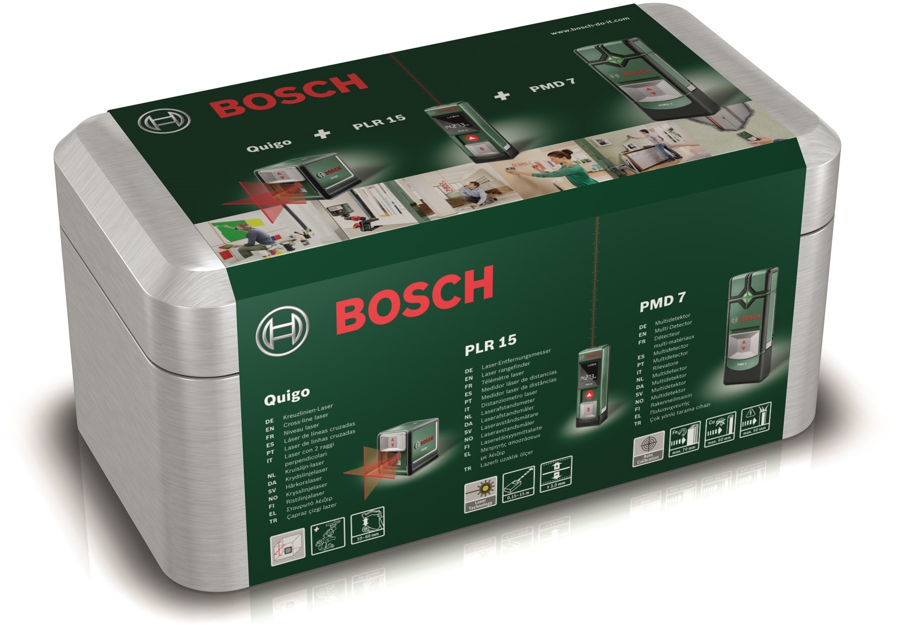 Bosch – 3-In-1 Measuring Tool Starter Kit