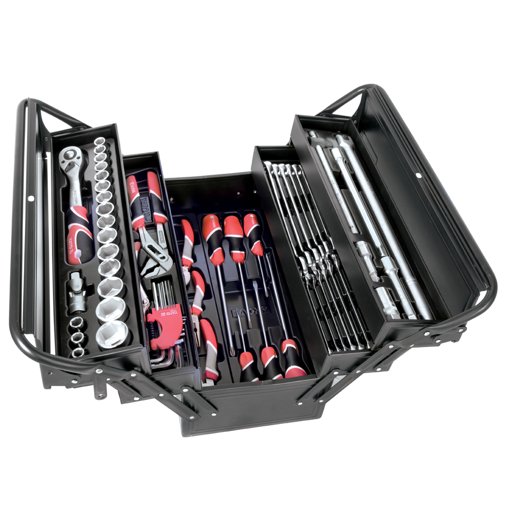 Yato – C-Lever Tool Box Tool Set – 64 Piece