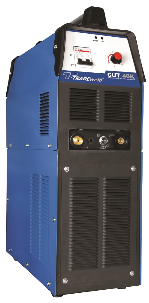 Tradeweld – 40K Built In Air Compressor Plasma Cutter Machine