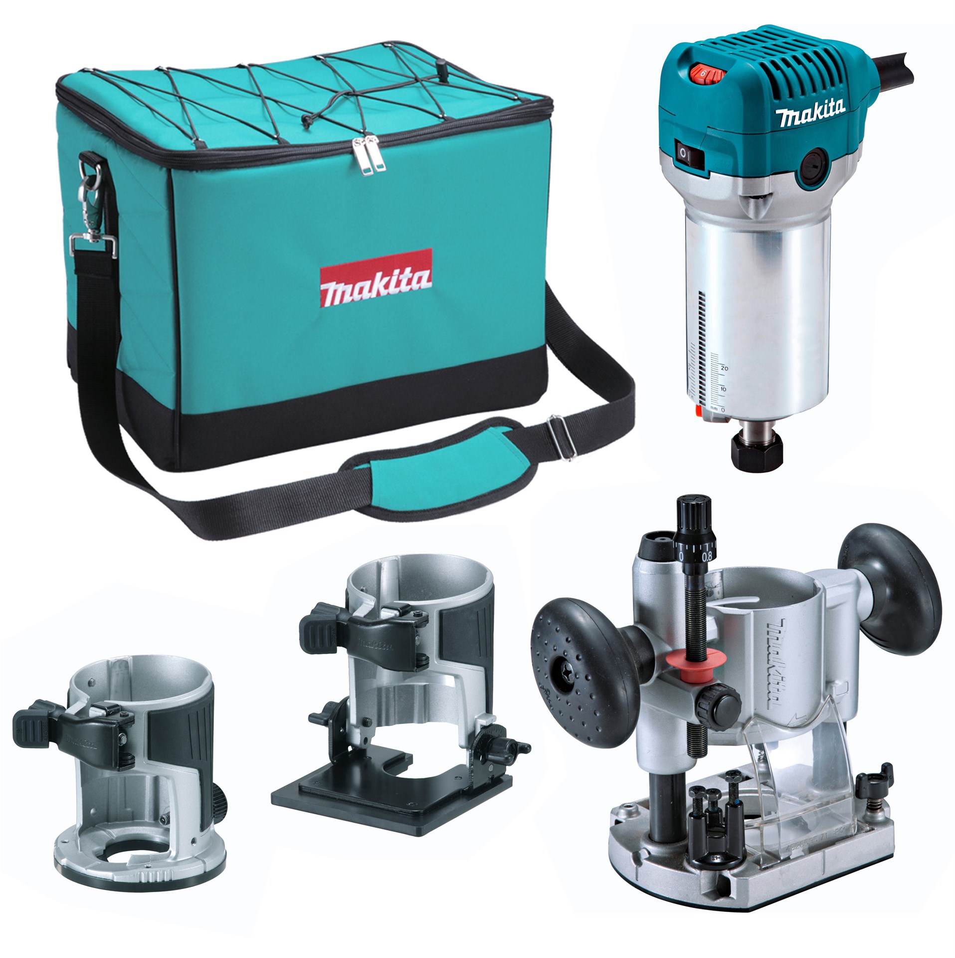 Makita – 6.35mm Laminated Trimmer Set