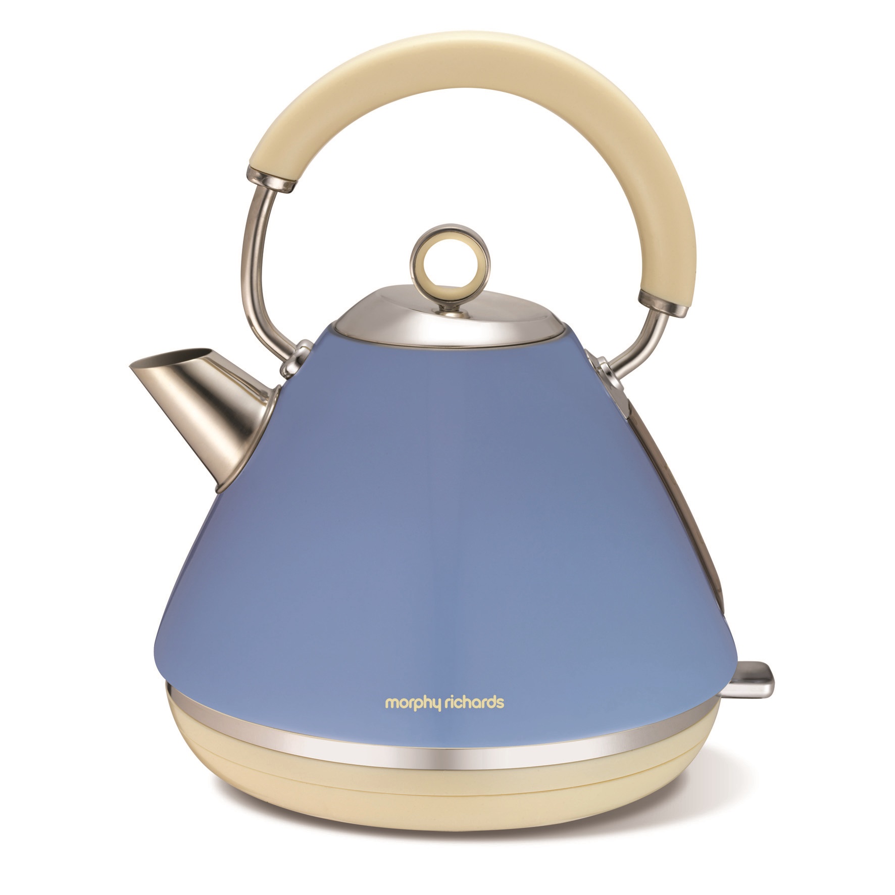 Morphy Richards – 1.7 Litre Accents Traditional Kettle – Cornflower