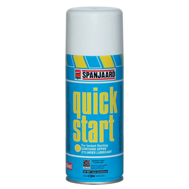 Spanjaard Quickstart Aerosol Molyslip – 350ml